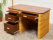 Load image into Gallery viewer, Art Deco Bamboo Desk
