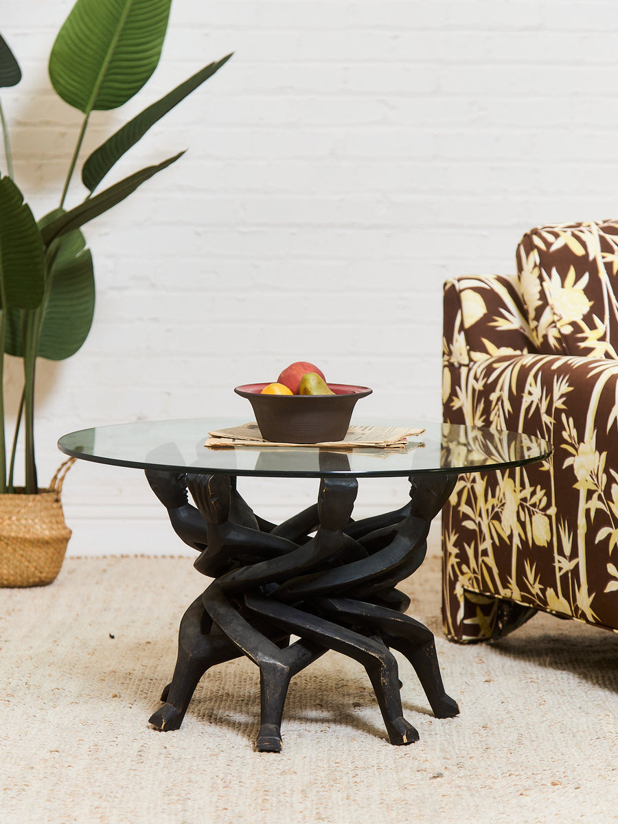 Unity End Table Vintage African Unity Coffee Table – Sunbeam Vintage