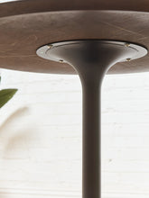 Load image into Gallery viewer, Dark Wood Black Base Dining Table
