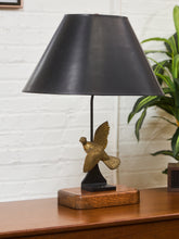 Load image into Gallery viewer, Vintage Gold Eagle Lamp
