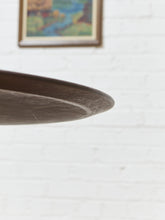 Load image into Gallery viewer, Dark Wood Black Base Dining Table
