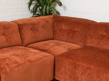 Load image into Gallery viewer, 5 Piece Chelsea Sectional in Lovely Russet
