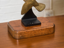 Load image into Gallery viewer, Vintage Gold Eagle Lamp
