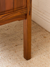 Load image into Gallery viewer, Qing Dynasty Ningbo Cypress and Rosewood Cabinet with Brass Hardware
