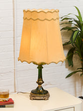 Load image into Gallery viewer, Hollywood Regency Pair of Green Lamps
