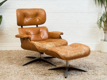 Load image into Gallery viewer, Vintage Plycraft Eames Style Chair and Ottoman
