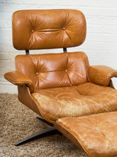 Load image into Gallery viewer, Vintage Plycraft Eames Style Chair and Ottoman
