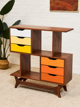 Load image into Gallery viewer, Shelly Bookshelf with Scandi Base
