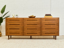 Load image into Gallery viewer, American of Martinsville 12 drawer Dresser
