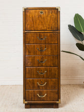 Load image into Gallery viewer, Tall Vintage Gentlemen’s Chest
