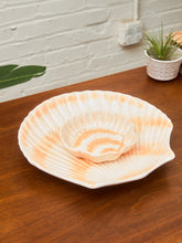 Load image into Gallery viewer, Post Modern Peach Serving Tray with Dip Dish
