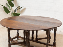Load image into Gallery viewer, Antique Drop Leaf Dining Table
