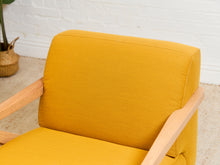 Load image into Gallery viewer, Zephyr Lounge Chair in Curry
