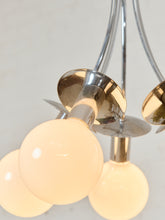 Load image into Gallery viewer, Scolari Vintage Chrome Pendant Chandelier

