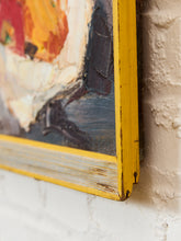 Load image into Gallery viewer, Modernist Expressionist Still Life Oil Painting Vintage Original by P.R Karlsberg
