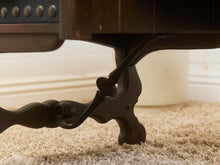 Load image into Gallery viewer, Spanish Revival Studded Leather and Wood Executive Desk
