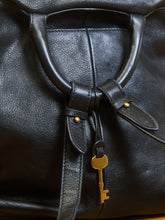 Load image into Gallery viewer, Fossil Elina Large Convertible Backpack Black Leather
