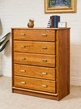 Load image into Gallery viewer, Oak Vintage Highboy
