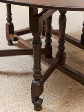 Load image into Gallery viewer, Antique Drop Leaf Dining Table

