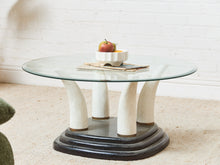 Load image into Gallery viewer, Faux Horn Post Modern Coffee Table
