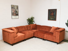 Load image into Gallery viewer, 5 Piece Chelsea Sectional in Lovely Russet
