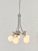 Load image into Gallery viewer, Scolari Vintage Chrome Pendant Chandelier
