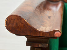 Load image into Gallery viewer, Antique Empire Style Walnut Swan Grecian Sofa
