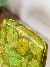 Load image into Gallery viewer, Pair of Green Floral Dinette Chairs
