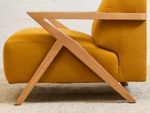 Load image into Gallery viewer, Zephyr Lounge Chair in Curry
