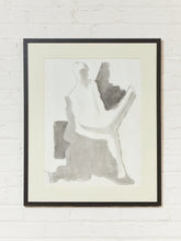 Load image into Gallery viewer, Quiet Figure in Motion Pencil and Graphite on Paper
