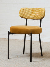 Load image into Gallery viewer, Maritza Marigold Checker Dining Chair
