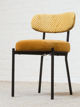 Load image into Gallery viewer, Maritza Marigold Checker Dining Chair
