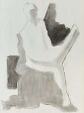 Load image into Gallery viewer, Quiet Figure in Motion Pencil and Graphite on Paper

