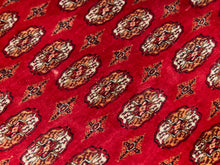 Load image into Gallery viewer, Antique Turkmen Bokhara Hand Knotted Antique Rug
