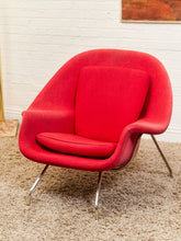 Load image into Gallery viewer, Red Mod Chair and Ottoman
