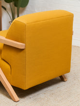 Load image into Gallery viewer, Zephyr Lounge Chair in Curry
