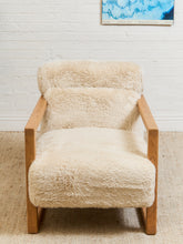 Load image into Gallery viewer, Huxley Chair in Yakety Yak Faux Fur
