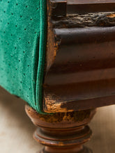 Load image into Gallery viewer, Antique Empire Style Walnut Swan Grecian Sofa
