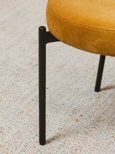 Load image into Gallery viewer, Maritza Marigold Checker Dining Chair
