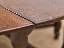 Load image into Gallery viewer, Antique Drop Leaf Dining Table
