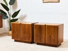 Load image into Gallery viewer, Pair of Double Double Door Nightstands by Lane
