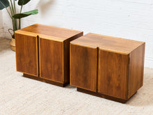 Load image into Gallery viewer, Pair of Double Double Door Nightstands by Lane
