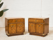 Load image into Gallery viewer, Campaign Mid Century Nightstands
