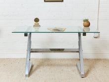 Load image into Gallery viewer, 1970's Chrome Design Institute Desk
