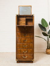 Load image into Gallery viewer, Tall Vintage Gentlemen’s Chest
