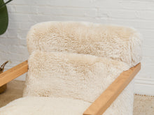 Load image into Gallery viewer, Huxley Chair in Yakety Yak Faux Fur
