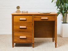 Load image into Gallery viewer, Oak Vintage Desk
