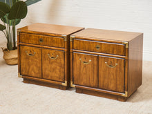 Load image into Gallery viewer, Campaign Mid Century Nightstands
