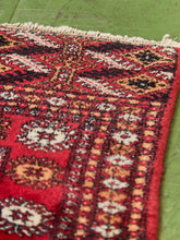 Load image into Gallery viewer, Antique Turkmen Bokhara Hand Knotted Antique Rug
