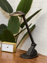 Load image into Gallery viewer, LED Adjustable Arm 50w Halogen Desk Lamp, Angled Base

